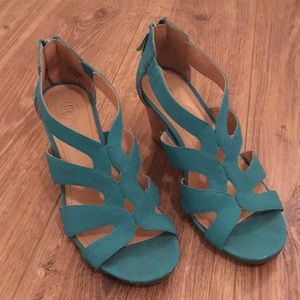 Turquoise Heels